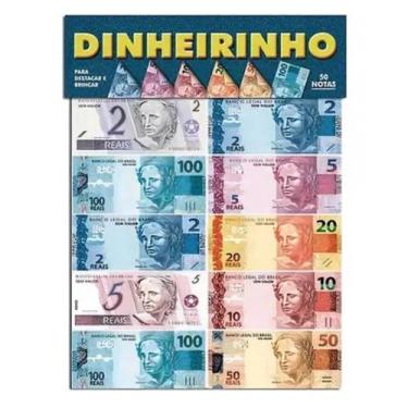 Imagem de Dinheirinho de Papel c/50 Notas - SEMAAN