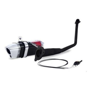 Imagem de Escape / Ponteira Coyote TRS 2 Way + Mais JUNIOR 20cm em Alumínio - NM
