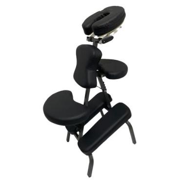 Imagem de Cadeira De Massagem Portátil Shiatsu Quick Massagem Até 140Kg Com Bols
