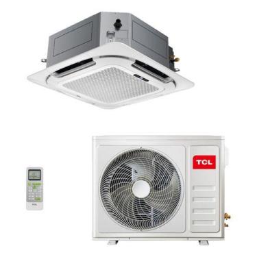 Imagem de Ar Condicionado Cassete 4 Vias Inverter 24.000 BTU Quente e Frio Branc
