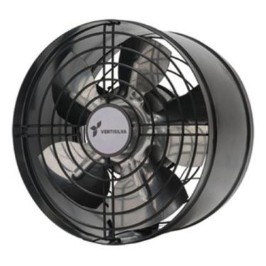 Imagem de Exaustor Axial P/ Apartamentos 19 Cm Ventisilva E19 M4 Preto