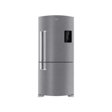 Imagem de Geladeira Brastemp Frost Free Inverse 588 Litros Cor Inox com Smart Ba