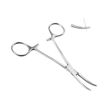 Imagem de Pinça Profissional De Aço Inoxidável 316L Para Piercing Corporal: Nari