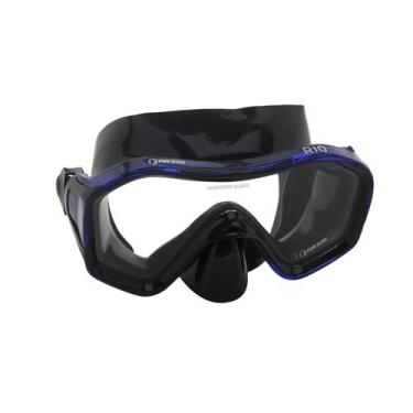 Imagem de Máscara de Mergulho Snorkeling, lente única em Pvc Macio - RIO Fun Div