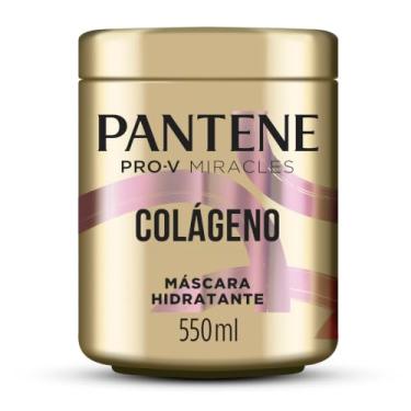 Imagem de Máscara Hidratante Pantene Pro-V Miracles Colágeno Hidrata & Resgata 550 ml