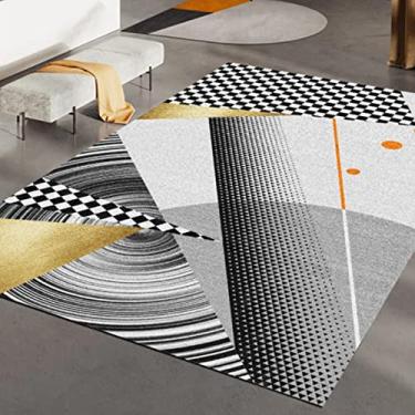 Imagem de Tapetes de área grande para decoração de interiores para meninos e meninas, quarto de crianças, tapete de chão antiderrapante de fibra de poliéster, tapete de ioga, sofá de veludo de cristal sem pelos para sala de estar