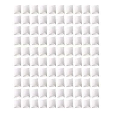 Imagem de Caixas de presente de papel kraft pequenas 100 embalagens, caixa de almofada de papel branco/marrom caixas de presente para doces DIY fornecimento de festa 8,9 x 6,5 cm