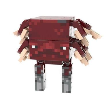 Imagem de Boneco Minifigure Blocos De Montar Strider Minecraft