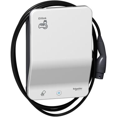 Imagem de Carregador Veicular EVlink Smart Wallbox 7,4KW RFID c/ Cabo T2 EVB1A7PCRI - Schneider