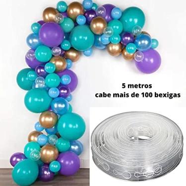 Imagem de Fita Pra Arco Desconstruído Balão de 5 Metros Para Até 108 Bexigas