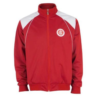 Agasalho Internacional Trilobal Feminino Branco E Vermelho