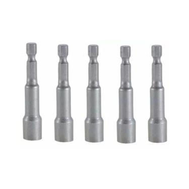 Imagem de Jogo de 5 Chave Soquete Canhão Magnético Aço Cromo 1/4 Polegadas - Starfer