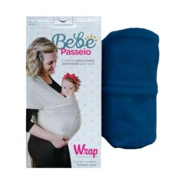 Imagem de SLING WRAP - BEBÊ PASSEIO - Azul 