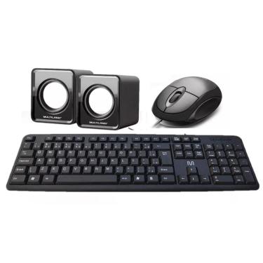 Imagem de Kit Multi1- Teclado e Mouse Com Fio / Caixa De Som- MULTI