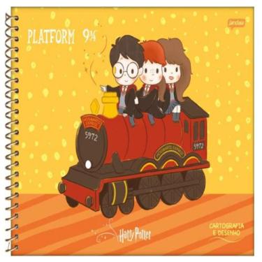 Imagem de Caderno De Desenho Harry Potter 96 Folhas - Jandaia