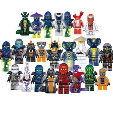 Imagem de Série Ninja Hero Building Blocks Drogan Snake Kai Jay Mini 
