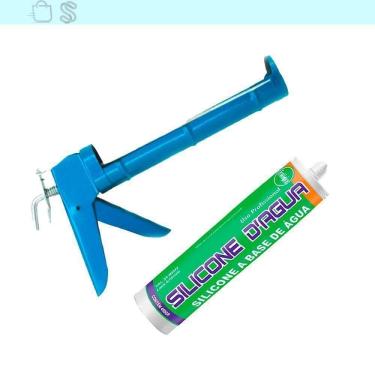 Imagem de Selante Acrílico Branco Preenche Fissura Trinca E Aplicador