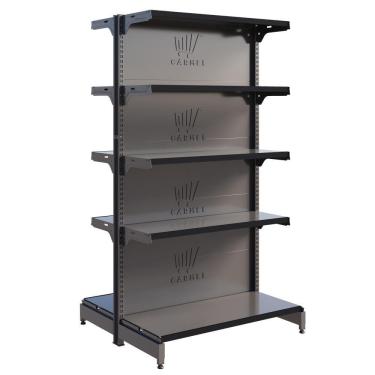 Imagem de Gôndola Fit 40 Centro 1 Inicial 2,02m Comercio Farmácia Loja - Amapá