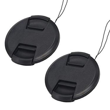 Imagem de Tampa de lente de encaixe de 55 mm para lente Sony E f/3.5-5.6 18-135 OSS para Sony Alpha a6600 a6400, capa de lente Fire-Rock para lente Sony FE 28-70 mm f/3.5-5.6 OSS para Sony Alpha a7R