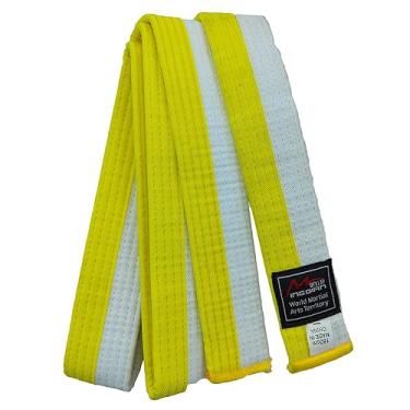 Imagem de Cinto de Taekwondo MingQian, Karatê, Judo, Suprimentos de Artes Marciais Aikido, Grau de Cor: Branco, Amarelo, Verde, Azul, Vermelho, Preto, Largura da Cintura 4 cm, Comprimento 200 cm-320 cm (200 cm,