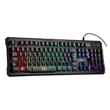 Imagem de ELG FLKT001 - Teclado Gamer FLAKES POWER Battle com Tecnologia de Membrana Tripla e Iluminação Led com Efeitos Customizáveis