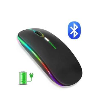 Imagem de Mouse Bluetooth Recarregável Para Tablet Samsung Galaxy Tab S7 Fe 12.4