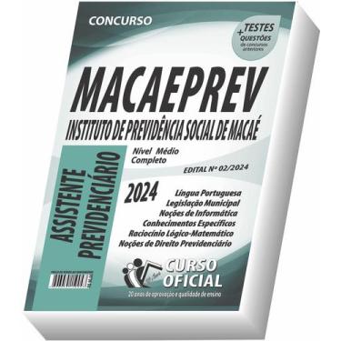 Imagem de Apostila Macaeprev - Assistente Previdenciário - Curso oficial
