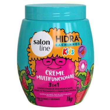 Imagem de Creme Multifuncional Hidra Cachinhos Kids 1kg - Salon Line
