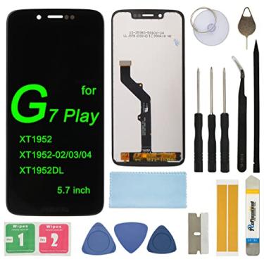 Imagem de UYGHHK Substituição de tela para Motorola G7 Play XT1952-1 XT1952-2 XT1952-3 XT1952-4 XT1952DL Montagem LCD Display Touch Screen Digitalizador com ferramentas