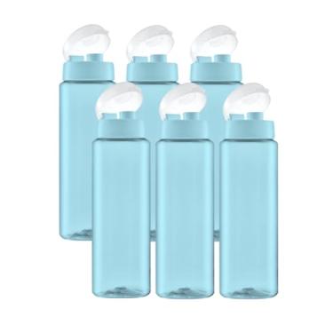 Imagem de Kit 6 Garrafinha Squeeze 750ml Resistente Garrafa de Água (Tifani)