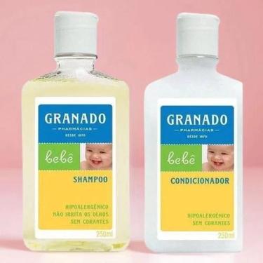 Imagem de Kit Shampoo 250ml + Condicionador 250ml Granado Baby Tradicional