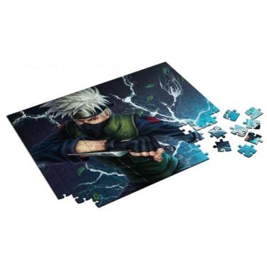 Imagem de Quebra Cabeça Personalizado 48 Peças Naruto Kakashi - Pomps Geek