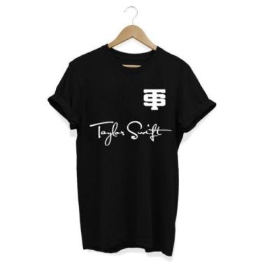 Imagem de Camiseta Masculina Taylor Swift - SEMPRENALUTA, Preto, GG