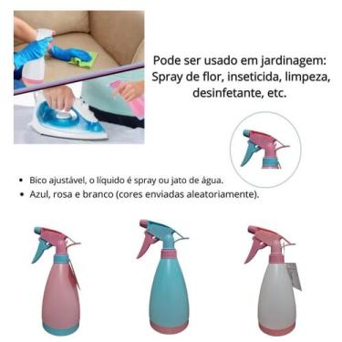 Imagem de Borrifador Pulverizado  Spray 500ml - FERRAGENS, KIT 3 PEÇAS