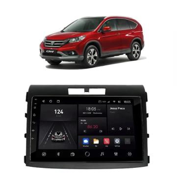 Imagem de Kit Multimídia CRV CR-V 2012 / 2016 Android 9 Pol 2/32Gb Carplay Gps WiFi Rádio Bt - Vision 8990CP