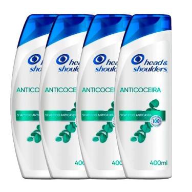 Imagem de Kit 4 Shampoos Head & Shoulders Anti Coceira 400ml