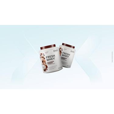 Imagem de DUO FRESHWHEY™ 450g Chocolate Belga e Avelã + Pistache