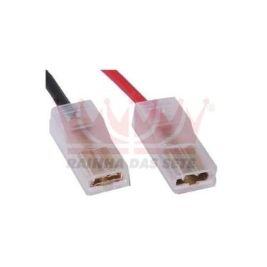 Imagem de Chicote 1 Via com Terminal e Luva 6,3mm Femea - JR