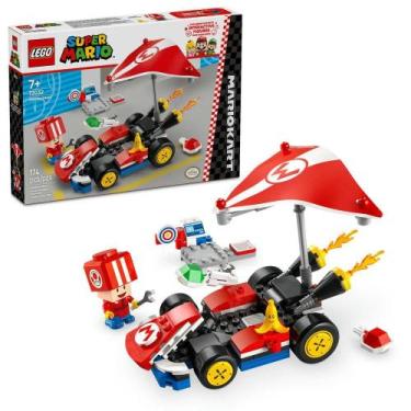 Imagem de Lego Super Mario Kart Padrão Standard Kart 174 Peças - 72032