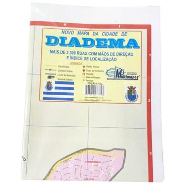 Imagem de Mapa da Cidade de Diadema + 2.300 Ruas Edição Atual - Multimapas