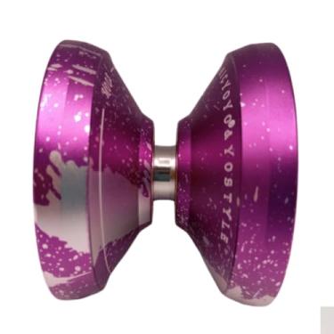 Imagem de Yoyo (Yo-yo, ioio) de Alumínio e Rolamento Profissional Magic (Lilás)