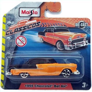 Imagem de Maisto fresh metal 1:64 1955 chevrolet bel air