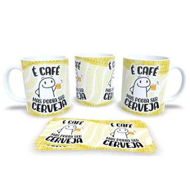 Imagem de Caneca Pai Te Amo – Com Frases Divertidas | Presente Criativo Dia dos Pais P30 (É café mas podia ser cerveja)