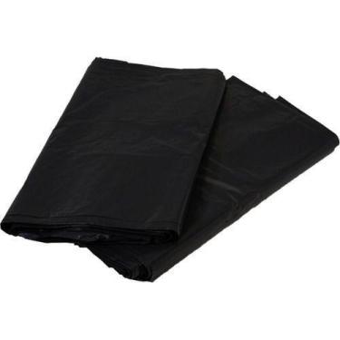 Imagem de Saco Lixo Preto 50 Litros 100 Unidade - Bom Forte Excelente - HIGIPACK