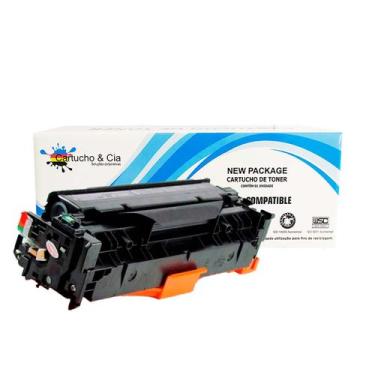 Imagem de Toner Compatível Cf410a 410a Preto M452dw M452dn M477 2.3K - Cartucho 