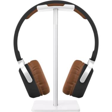 Imagem de Nwubay Suporte De Fone Ouvido Alumínio Para Bate-Papo Microsoft Xbox One, Turtle Beach Recon 50X/50P/Beach Xo Stereo, Kingtop Each G2000, Estéreo Sem Fio Sony Playstation E Muito Mais (Branco)