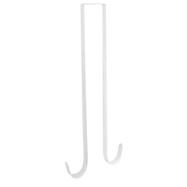 Imagem de Llazsybz Prático Cabide de Guirlanda de Porta Dupla Face para Entrada, para Decorar Guirlandas de Halloween Ou Primavera, Branco, Tamanho real