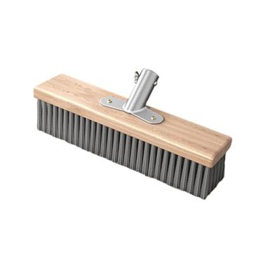 Imagem de MotiveTech Cabeça de Escova para Limpeza de Pisos, Escova de Arame de Reposição, para Piscina de Jardim, 20 cm, Tamanho real