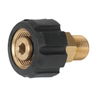 Imagem de MotiveTech Adaptador de Mangueira para Lavadora de Alta Pressão, Conectores, Acessórios E Peças de Rosca, Kit de Desconexão Rápida E Liberação Rápida, para Limpe