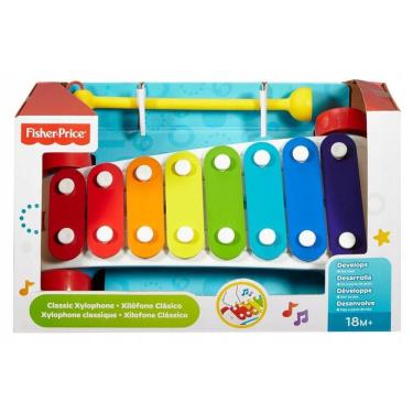 Imagem de Fisher Price Xilofone Clássico Brinquedo de Som Mattel CMY09